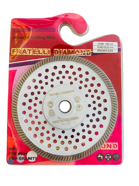 DISQUE FRATELLI DIAMOND GRANITE 180