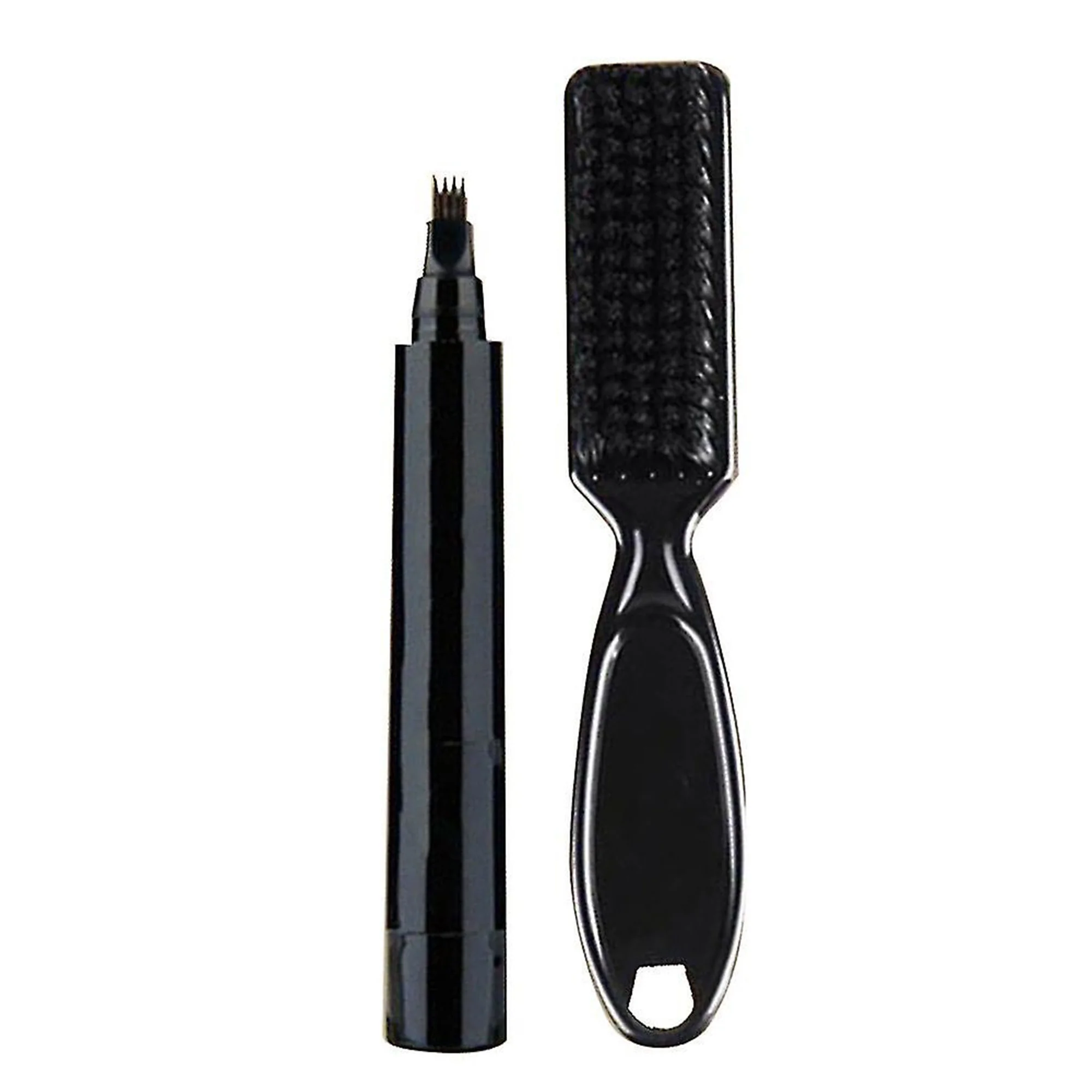 مجموعة تنسيق الحواجب (ماكينة تشذيب الحواجب القابلة لإعادة الشحن+شمع تثبيت الحواجب مع قلم تحديد الحواجب هدية مجانية)