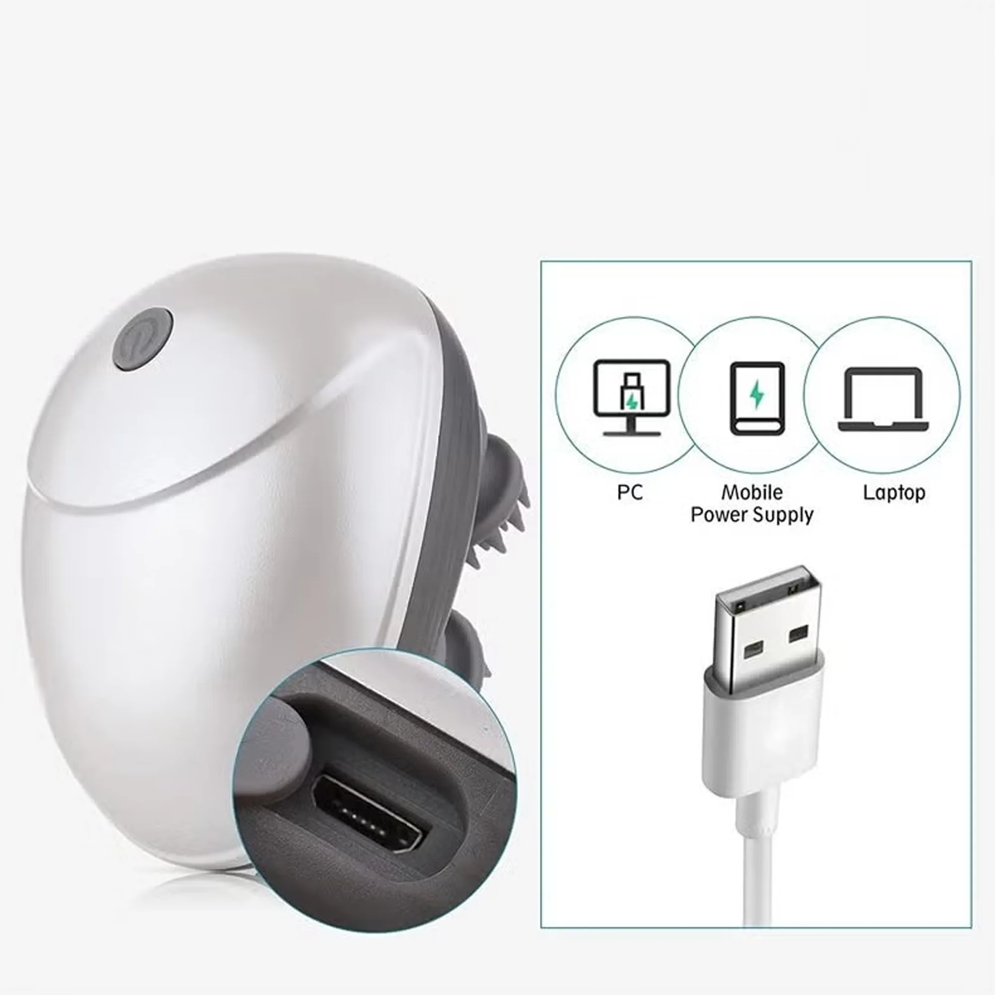 جهاز تدليك الرأس السحرى  - ضمان عامين