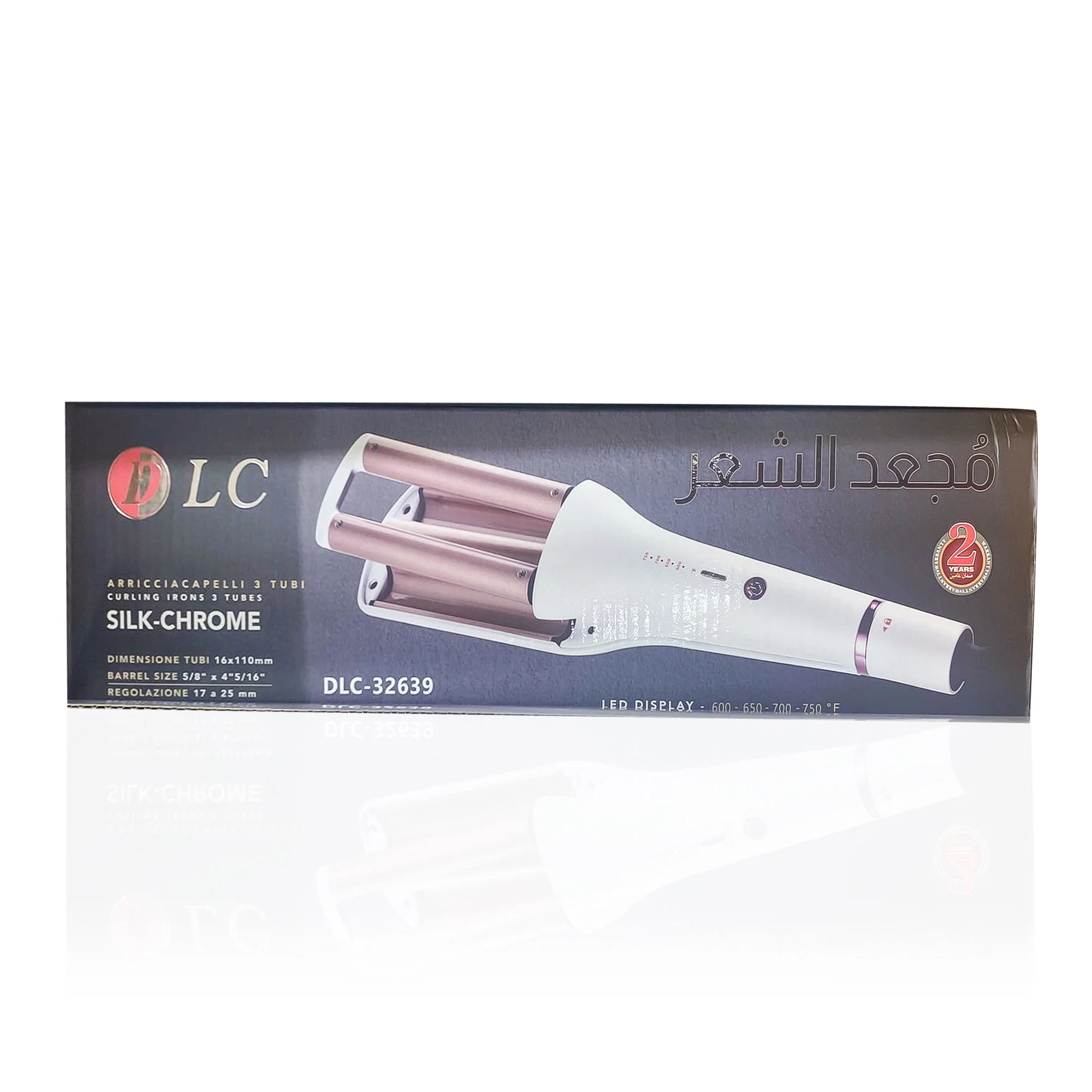 تموجات مثالية بثلاثة أنابيب