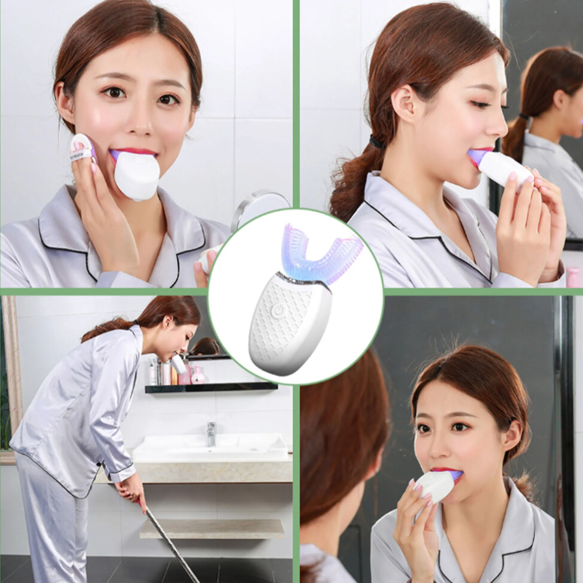 فرشاة الأسنان الكهربائية الذكية على شكل U, ضمان عام