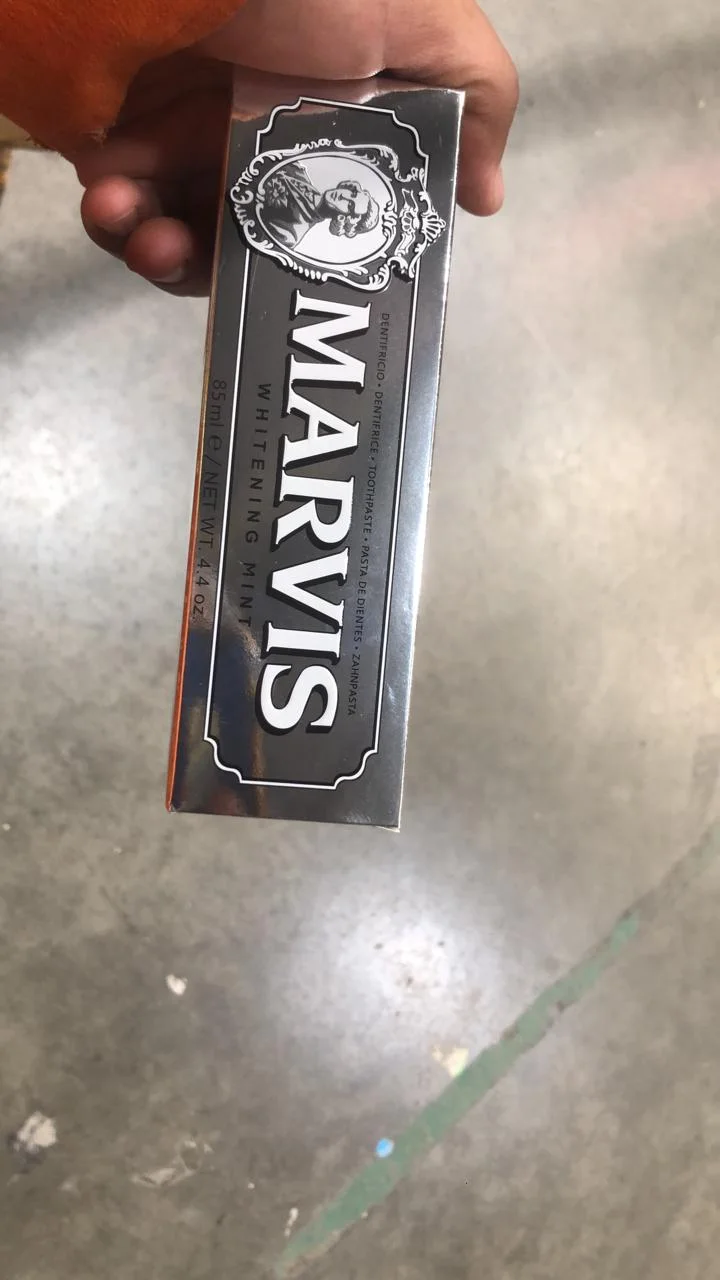 مارفيس معجون الأسنان المبيض بالنعناع الأصلي – الحل المثالي لابتسامة أكثر بياضًا للمدخنين