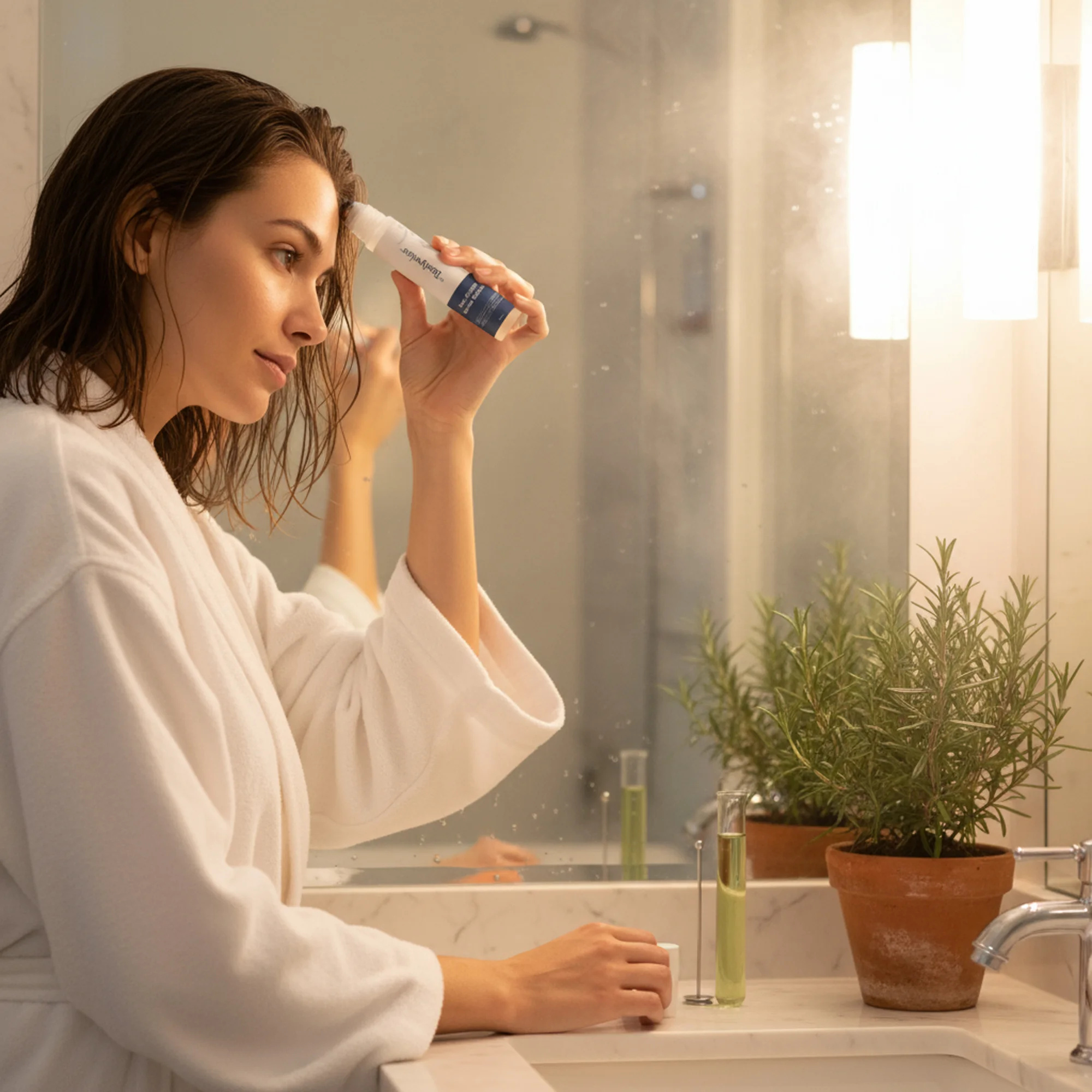 سيروم شعر روزماري قابل للدوران