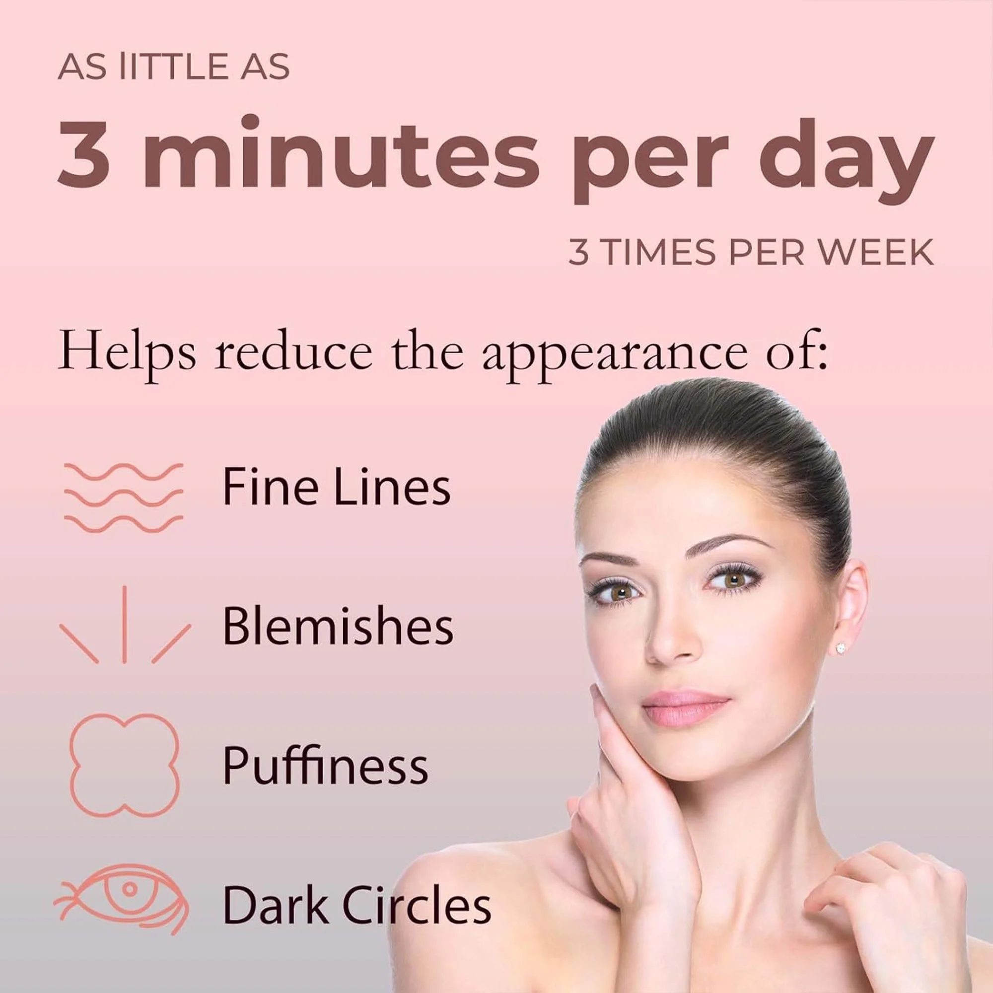 الجهاز التريندي لمكافحة الشيخوخة وإزالة التجاعيد وشد الجلد بالأشعة الحمراء