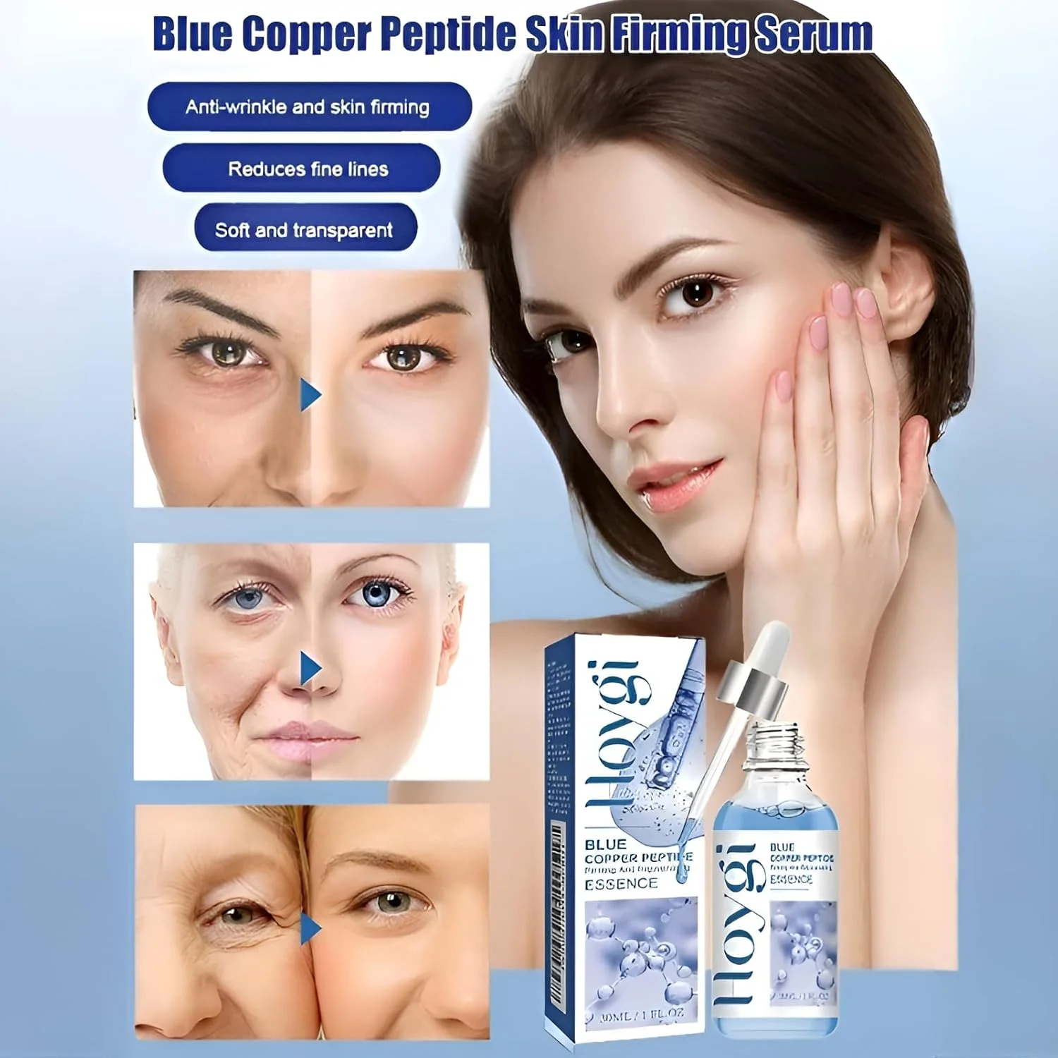 سيروم البيبتايدز بالكولاجين والريتينول لمكافحة التجاعيد