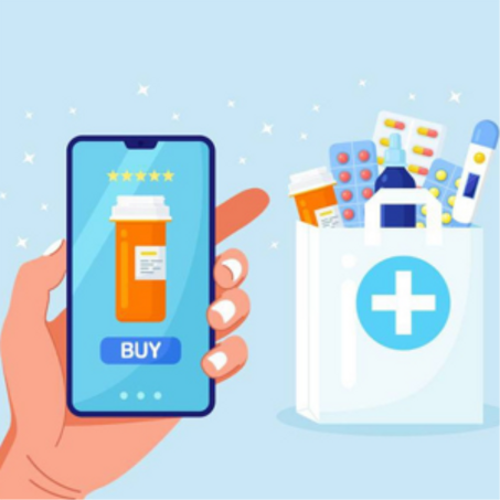 خدمة توصيل الأدوية Service de livraison de médicaments