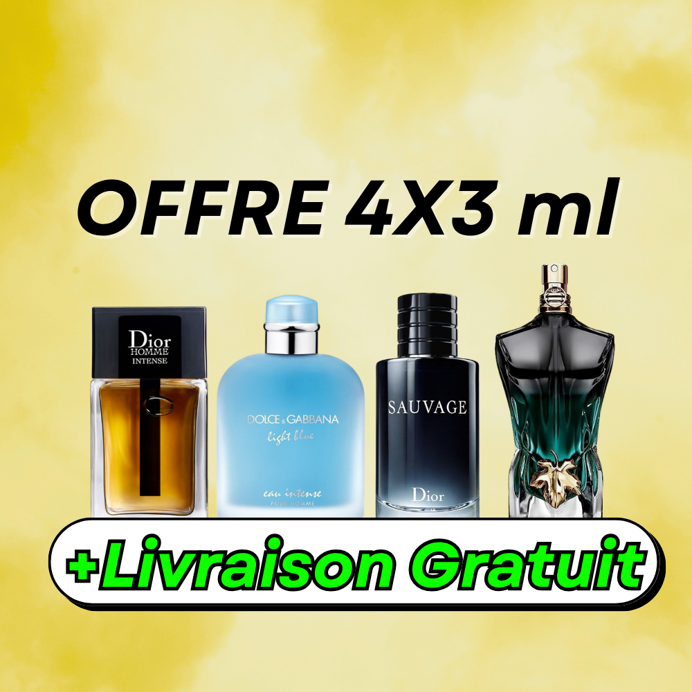 offre 4x3ml + Livraison Gratuit
