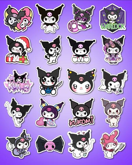 Kuromi Stickers