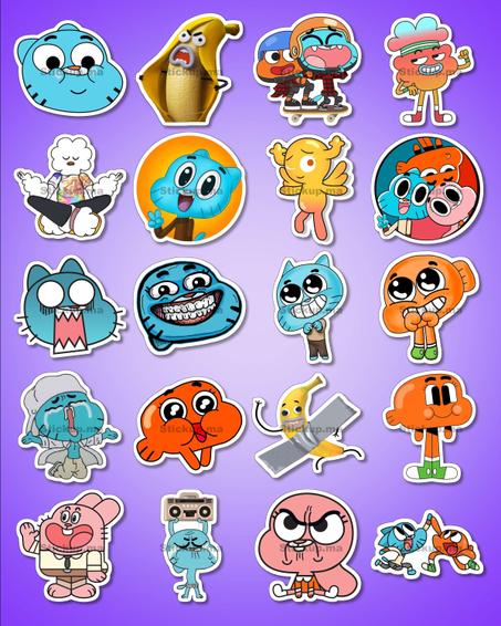 Gumball Stickers