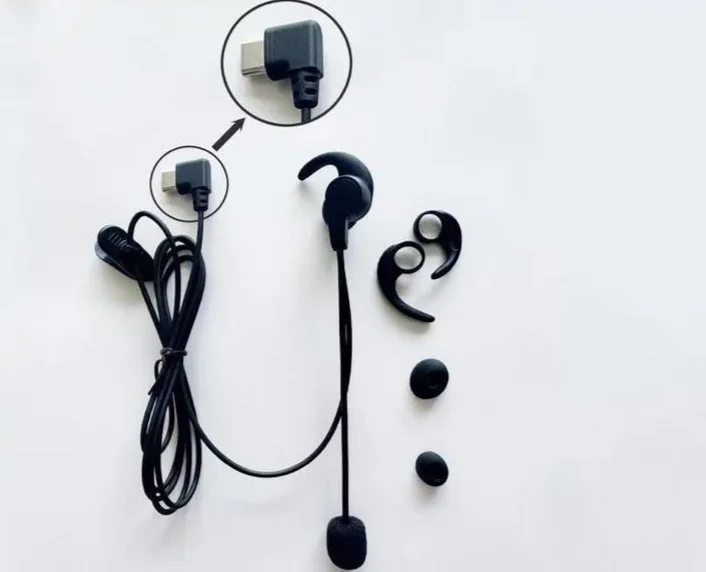 سماعة رأس مع ميكروفون للحكام - casque arbitre GO-REF