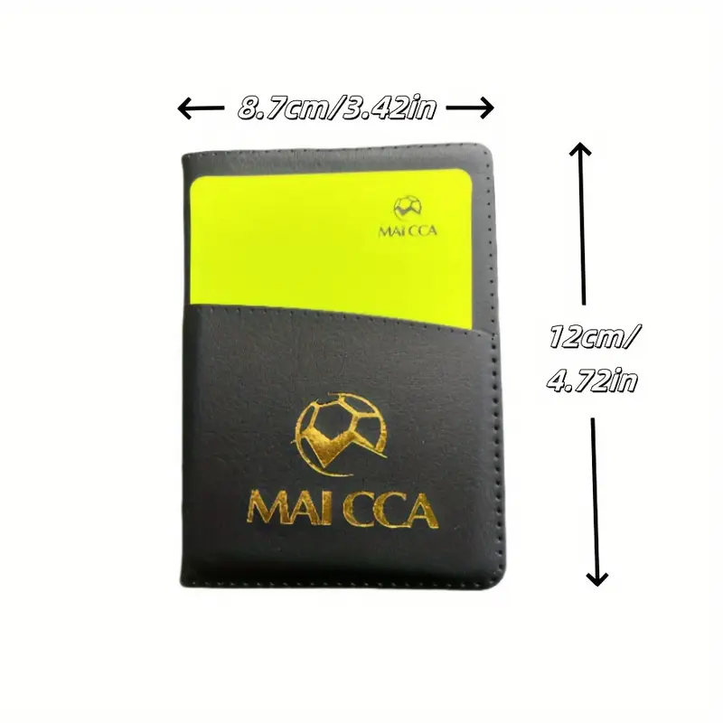 بطاقات الحكم لكرة القدم  من  les cartes d'arbitre- MAICCA