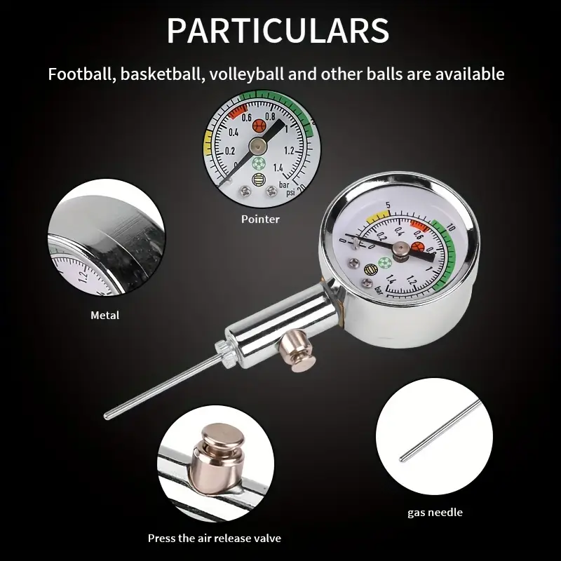 مقياس ضغط الهواء للكرات
