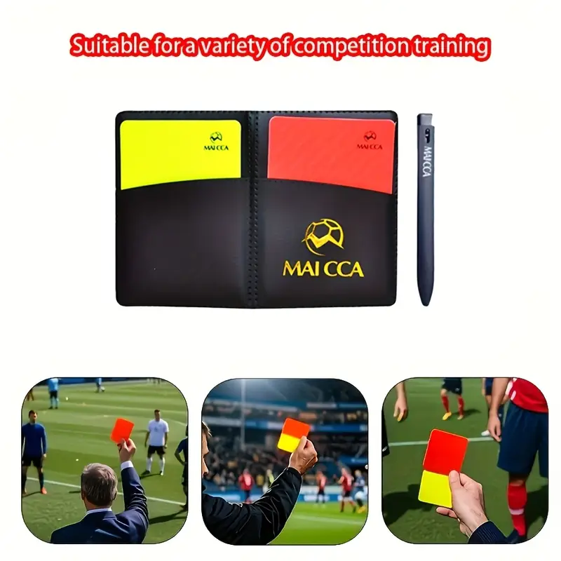 بطاقات الحكم لكرة القدم  من  les cartes d'arbitre- MAICCA