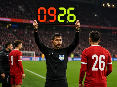 لوحة تبديل اللاعبين اليدوية  4 أرقام