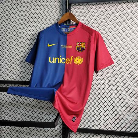 FC Barcelona 2008/09 Home Jersey - UEFA Champions League Final Roma 2009 Edition