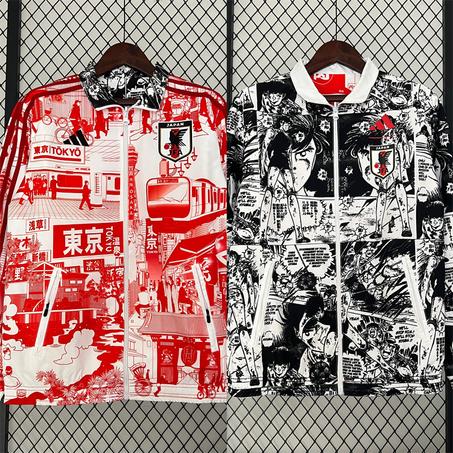 Japan Anime-Inspired Reversible Trench Coat