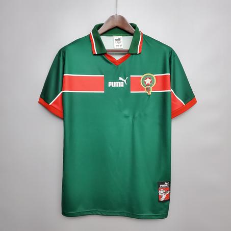 Retro 1998 Morocco Home Replica Jersey S-XL