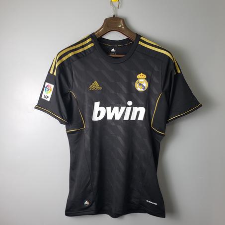 Vintage Black: Real Madrid 2011/12 Away Jersey (S-XL)