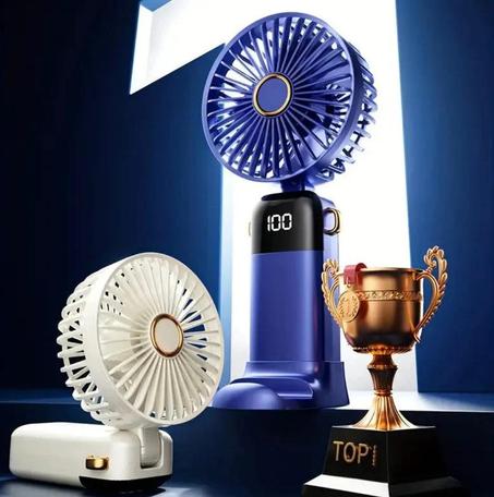 المروحة المحمولة الأكثر طلباً في المغرب  –  بشاشة LED و هادئة جداً