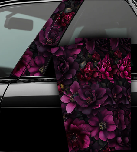 ملصقات أعمدة أبواب السيارات