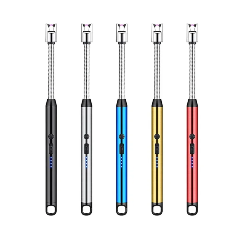 Briquet Arc Plasma Flexible — Rechargeable USB-C | Résistant au Vent | Édition Gold