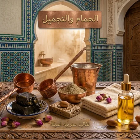الحمام والتجميل