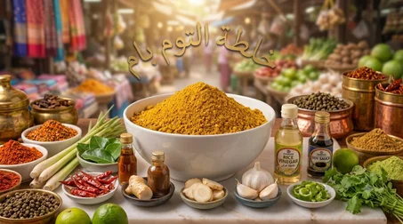 خلطة التوم بام