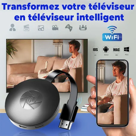 CHROMECAST TV™ + LIVRAISON GRATUITE/ PAIEMENT A LA LIVRAISON