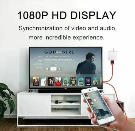 CABLE HDMI PHONE-TV™ + LIVRAISON GRATUITE/ PAIEMENT A LA LIVRAISON