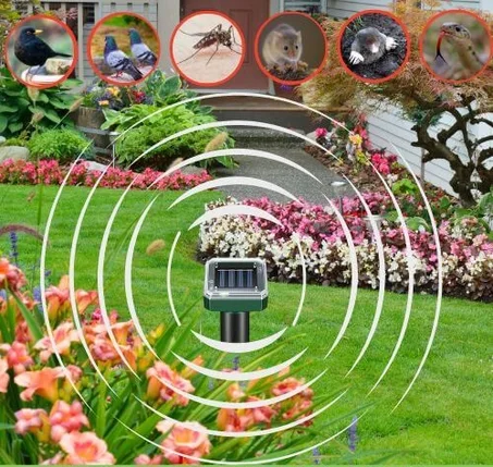 SOLAR GARDEN ULTRASONIC™ + LIVRAISON GRATUITE/ PAIEMENT A LA LIVRAISON