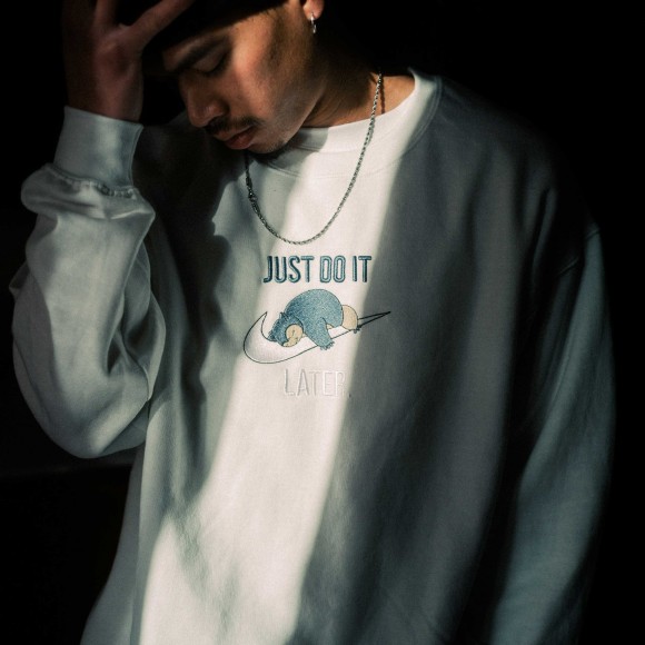 Ronflex Custom | Pokémon | Sweat-shirt brodé