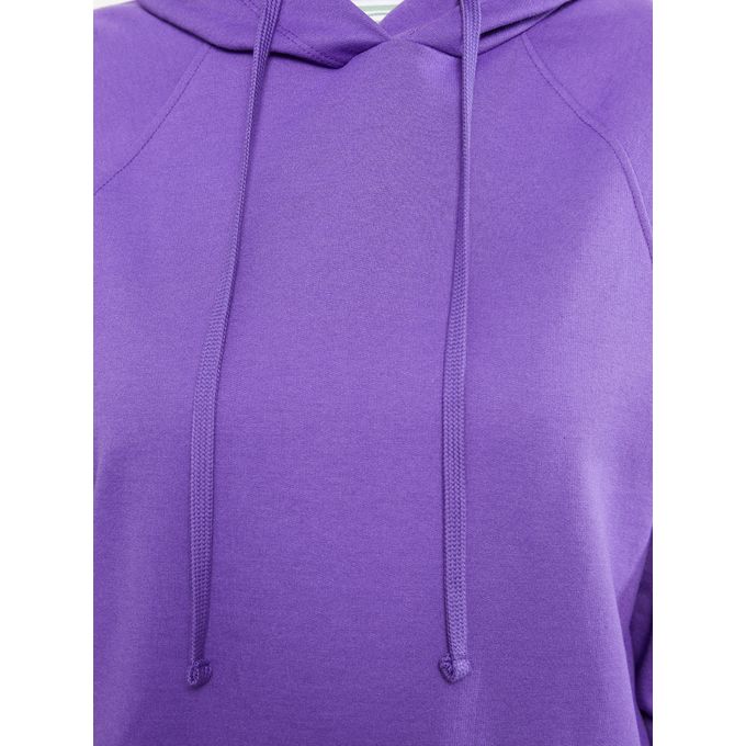 Lc Waikiki Sweat-shirt droit à capuche et manches longues pour femme