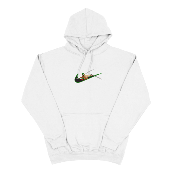 Roronoa Zoro Custom | One Piece | Sweat à capuche brodé