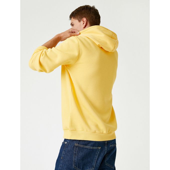 Koton SWEATSHIRT HOMME - JAUNE