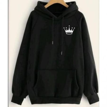 sweat a capuche femme noir