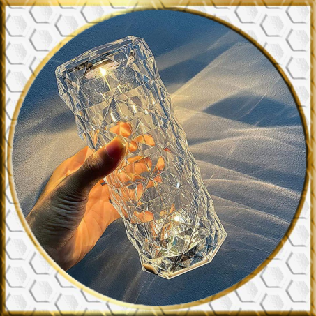 ابجورة الطاولة الكرستالية