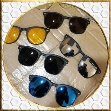 Lunettes 6-en-1 Magic Vision Aimant à changement Clip magnétique