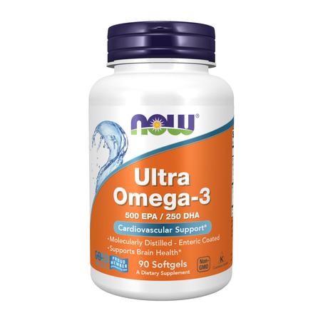 Ultra Omega 3, 90 Softgels (Now Foods)