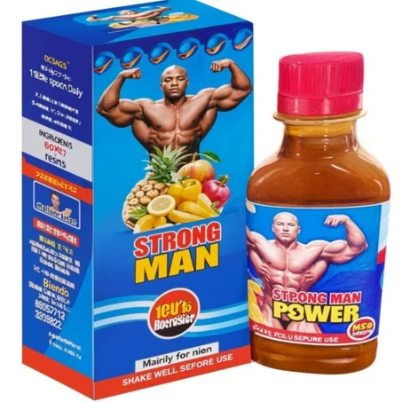 REVEILLE LE MONSTRE QUI DORT EN TOI AVEC NOTRE SIROP STRONG MEN