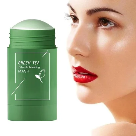 Masque au thé vert hydratant en stick pour le soin du visage
