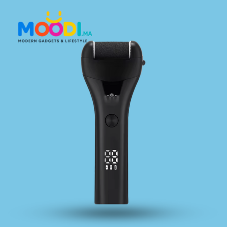 مزيل مسامير القدم الكهربائي الاحترافي مع شاشة عرض LED - لتقشير مثالي وعناية فائقة