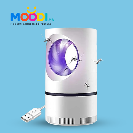 مصيدة وناموسية إلكترونية بضوء LED للأشعة فوق البنفسجية