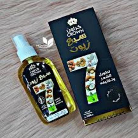 سيروم السبع زيوت للشعر من كراون زيت المعجزة
