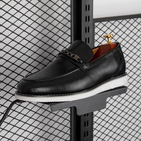 Mocassin homme cuir Patiné - PISARO CLASSIC