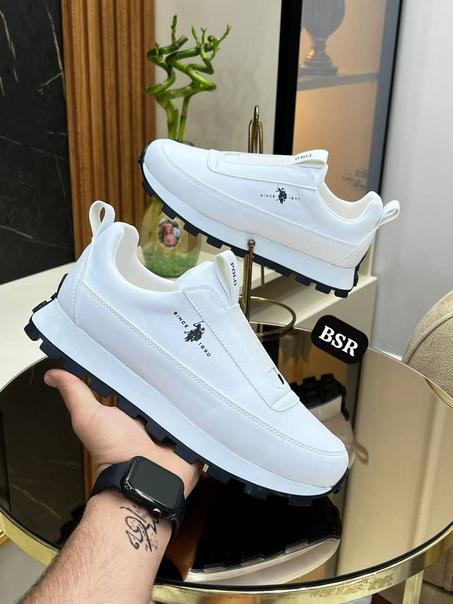 BASKET US POLO ELASTIQUE TENDANCE