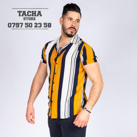 Chemise Yellow Stripe
