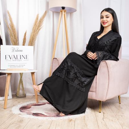 Abaya Khalidjiya imprimé