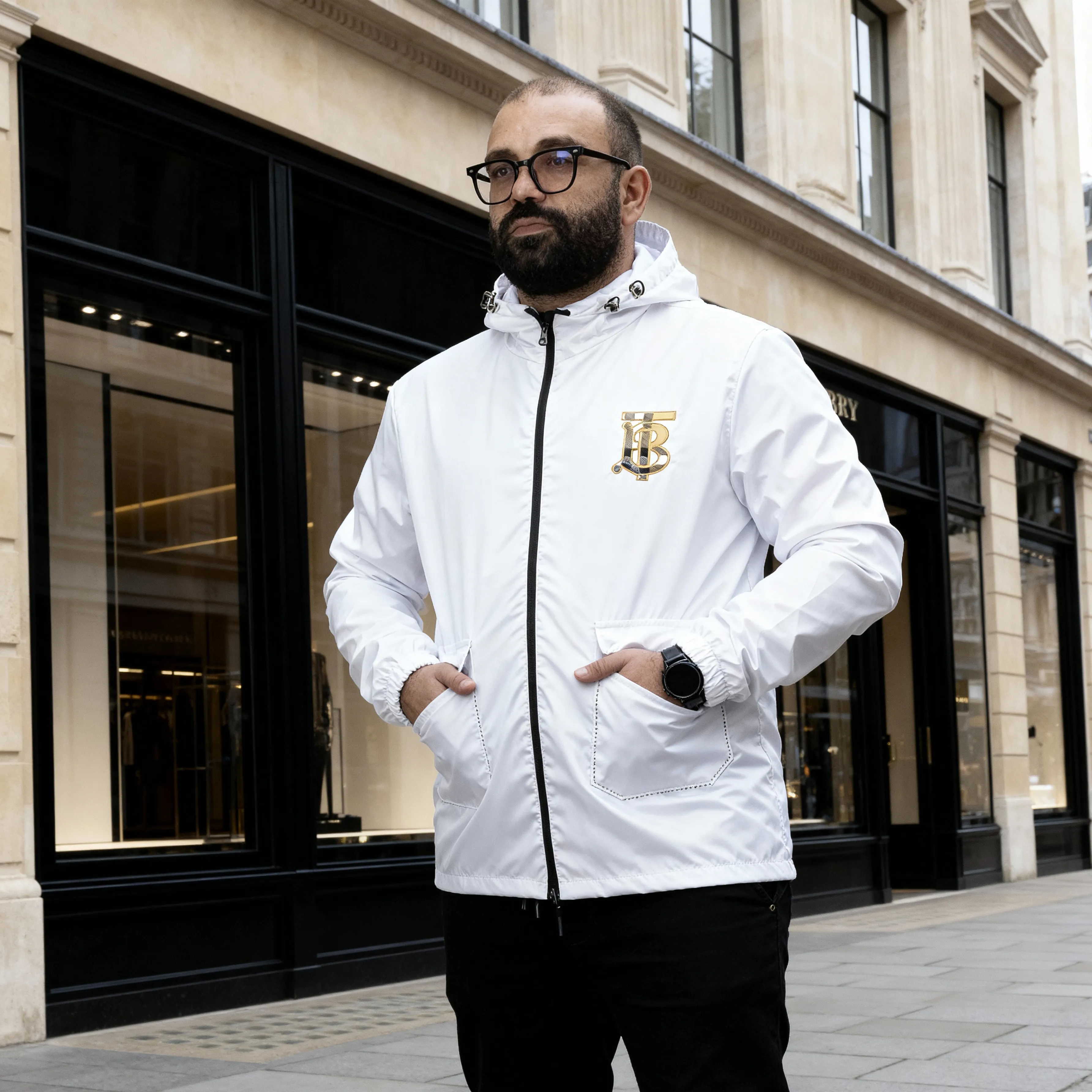 Burberry Veste coupe-vent Compton