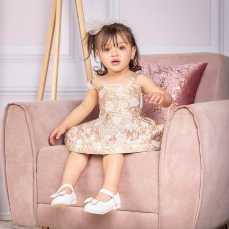 EVA-14- Robe Brocart classique