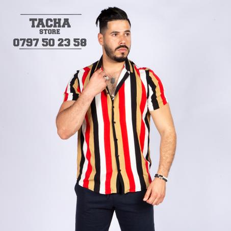 Chemise Red Stripe